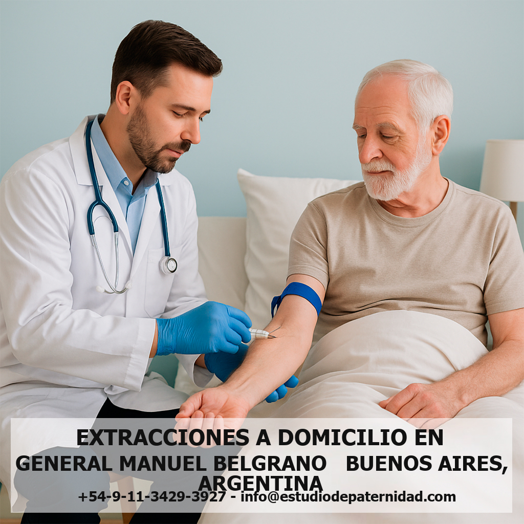 Extracciones a domicilio en General Manuel Belgrano - Buenos Aires, Argentina
